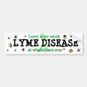 Erfahren Sie mehr über den Lyme Disease Autoaufkle Autoaufkleber