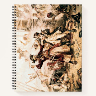 Erfasse den Piraten Blackbeard, Queen Anne's Reven Notizbuch