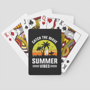 Erfasse Die Welle Sommer Stimmung-64193 Spielkarten
