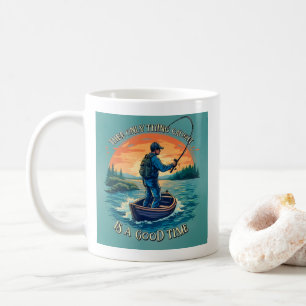 Erfasse eine gute Zeit Kaffeetasse