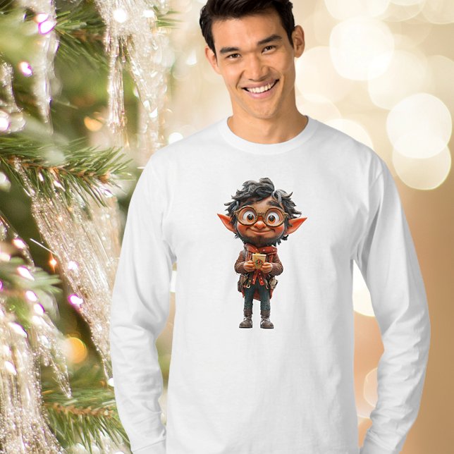 Erfinder des Weihnachtselfs Männer-T-Shirt T-Shirt (Von Creator hochgeladen)