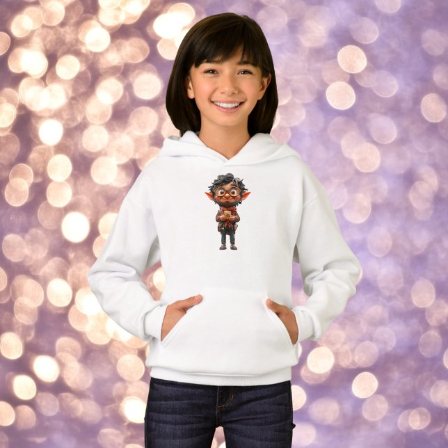 Erfinderin Weihnachts-Elf-Girl Hoodie (Von Creator hochgeladen)