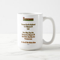 Erfolg 15oz Keramik Weiße Tasse