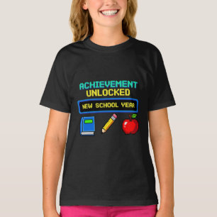 Erfolg freigeschaltet: Neues Schuljahr Retro-Spi T-Shirt