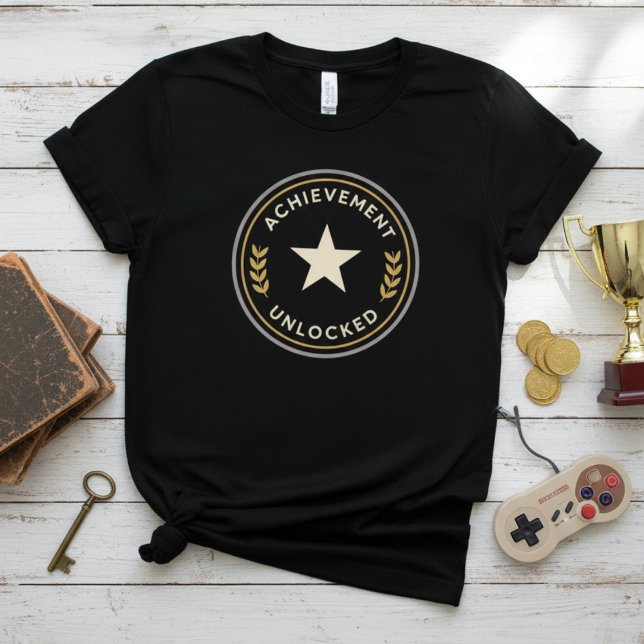 Erfolg freigeschaltet T-Shirt (Von Creator hochgeladen)