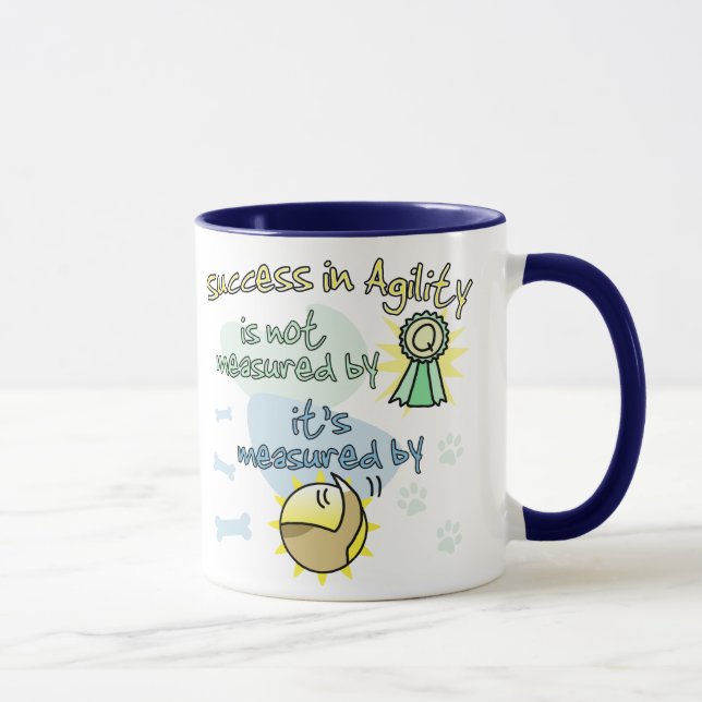 Erfolg in der Agility-Tasse Tasse (Rechts)