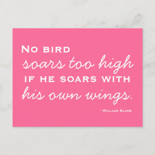 Erfolg, Inspiration - Motivierend Postkarte