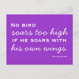 Erfolg, Inspiration - Motivierend Postkarte