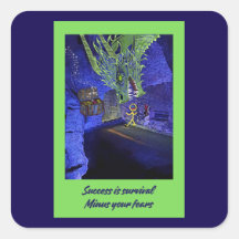 Erfolg ist das Überleben, gib deine Ängste weg.