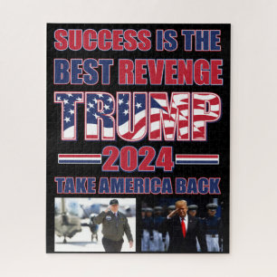 Erfolg ist die beste Rache Trump 2024 Puzzle