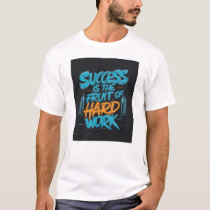 Erfolg ist die Frucht harter Arbeit Motivation  T-Shirt