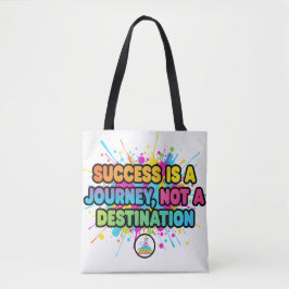 Erfolg ist eine Reise Motivationszitat-Design
