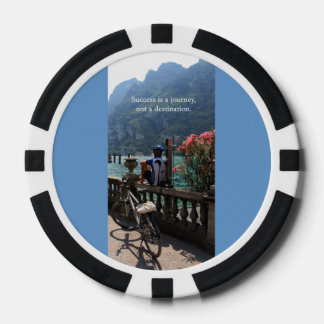 Erfolg ist eine Reise Pokerchips