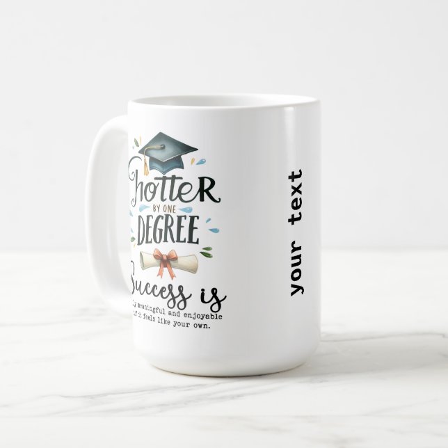 Erfolg ist kaffeetasse (Vorderseite Links)