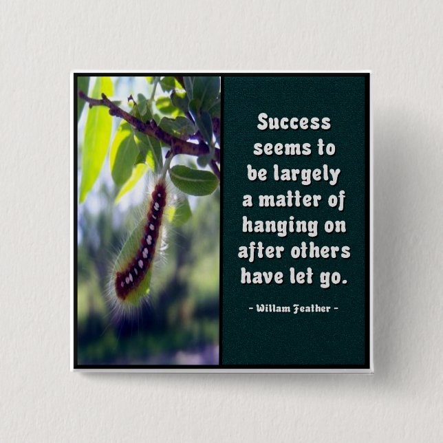 Erfolg scheint zu sein… Knopf Button (Vorderseite)