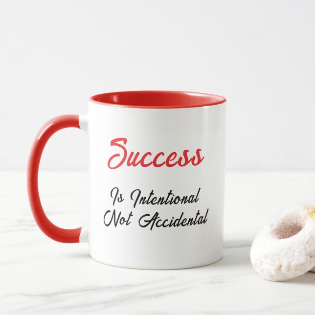 "Erfolg" Tasse (Mit Donut)