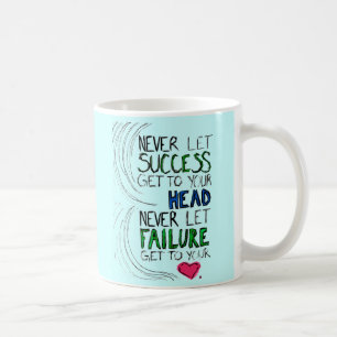 Erfolg u. Ausfall Kaffeetasse