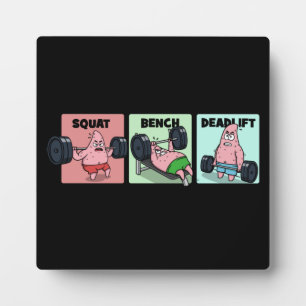 Erfolg und Gym Motivierend Plaque Fotoplatte