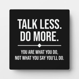 Erfolg und Gym Motivierend Plaque Fotoplatte