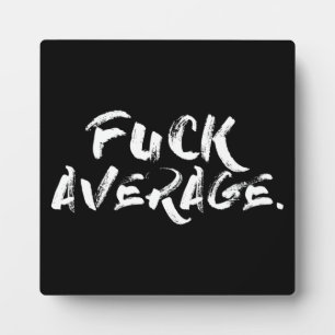 Erfolg und Gym Motivierend Plaque Fotoplatte