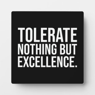 Erfolg und Gym Motivierend Plaque Fotoplatte