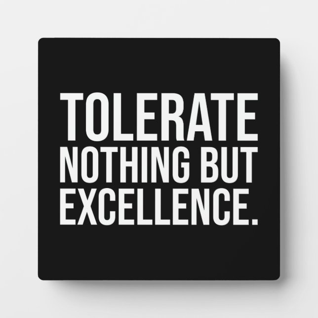 Erfolg und Gym Motivierend Plaque Fotoplatte (Vorderseite)