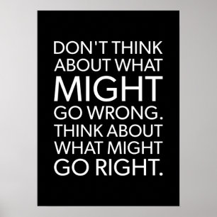 Erfolg und Gym Motivierend Poster