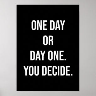 Erfolg und Gym Motivierend Poster