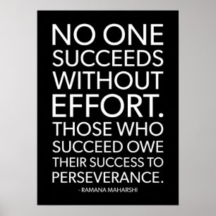 Erfolg und Gym Motivierend Poster