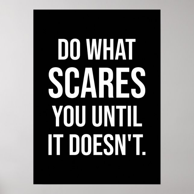 Erfolg und Gym Motivierend Poster (Vorne)