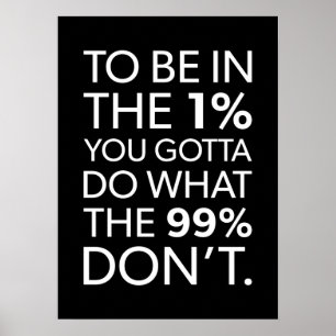 Erfolg und Gym Motivierend Poster