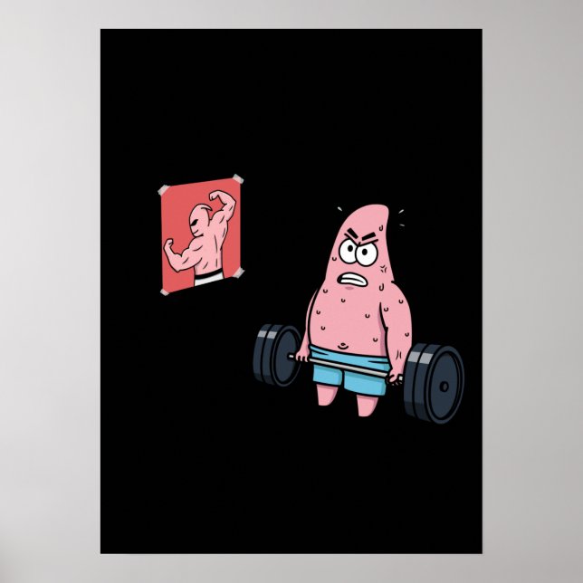 Erfolg und Gym Motivierend Poster (Vorne)