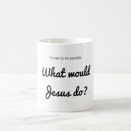 Erfolg Was würde Jesus tun? Inspirationsangebot Tasse