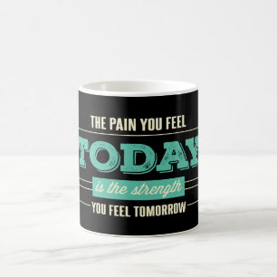 Erfolg, Ziele Einstellung Motivationszitat Schwarz Tasse