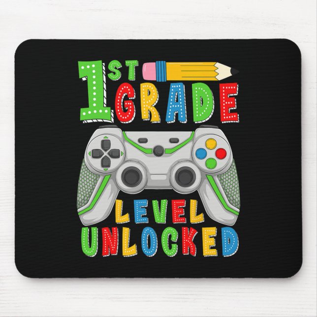 Erfolgreich auf der ersten Klassenstufe freigescha Mousepad (Vorne)