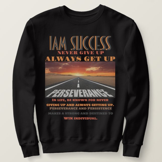 ERFOLGREICH SWEATSHIRT (Design vorne)