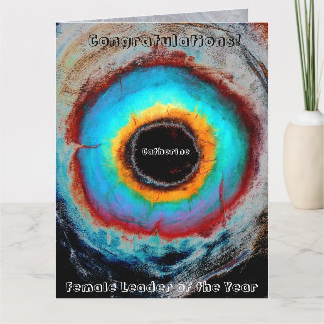 Erfolgreiche Anerkennung Karte (Vorderseite)