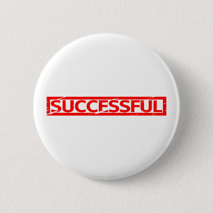 Erfolgreiche Briefmarke Button
