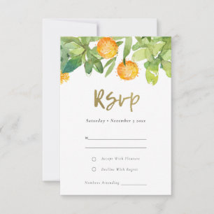 ERFOLGREICHE CACTUS FLORAL GARDEN WATERCOLOR UAWG RSVP KARTE