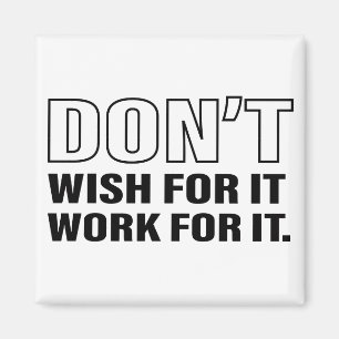 Erfolgreiche Lebens-Tipps Zitat Kunst Cooler Text Magnet