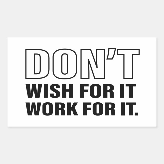 Erfolgreiche Tipps Zitat Kunst Cooler Text Grafik  Rechteckiger Aufkleber (Vorderseite)