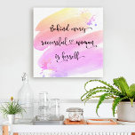 Erfolgreiche Woman Pink Watercolor Script Typograf Leinwanddruck<br><div class="desc">"Hinter jeder erfolgreichen Frau steht sich selbst." Wer braucht also Prinz Charming? Machen Sie sich "fröhlich immer danach" und umarmen Sie "Girl Power", wenn Sie diese stilvolle, farbenfrohe, inspirierende feministische Leinwand Wandkunst mit süß-handgeschriebener Schrift Typografie betrachten, die einen gelben, pfirsichfarbenen, rosa und lila ombre Aquarell überragt. Sie können diese Leinwand...</div>