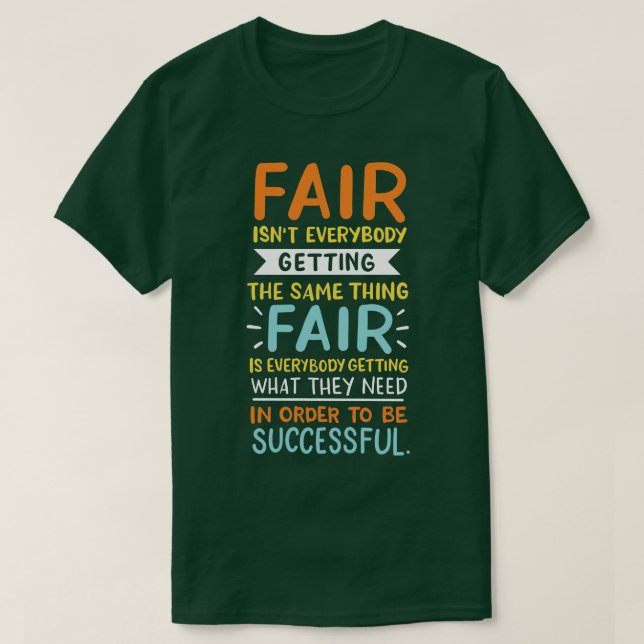 Erfolgreiche Zitate T-Shirt (Design vorne)