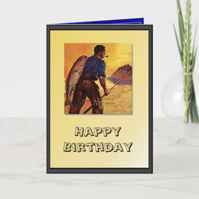 Erfolgreicher Fischer Karte (Vorderseite)