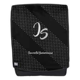 "Erfolgreicher Geschäftsmann" Persönliche Silver M Rucksack