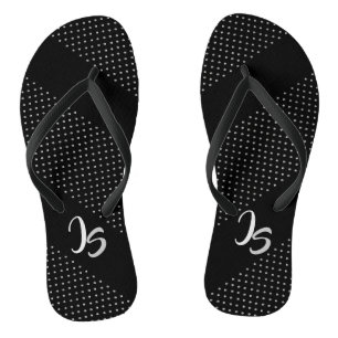 Erfolgreicher Geschäftsmann-persönliches silbern Flip Flops