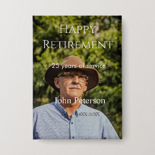 Erfolgreiches Foto Jahr der Dienstjahre Button