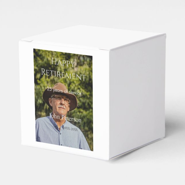 Erfolgreiches Foto Jahr der Dienstjahre Geschenkschachtel (Vorderseite)