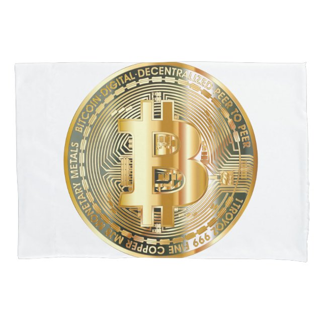 Erfolgreiches Sleeping: Das Bitcoin Kissenbezug (Vorderseite)