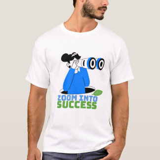 Erfolgreiches Zoom-Motiv-T-Shirt-Design | T-Shirt